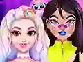 Játék Kiberpunk vs Candy Divat Rivalizálás online Játék Kiberpunk vs Candy Divat Rivalizálás online