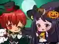Játék Halloween Chibi Pár online