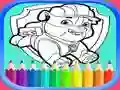 Játék PAW Patrol Színező online