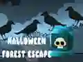 Játék Halloween-i erdőből való menekülés online