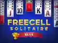 Játék Freecell Solitaire Kék online