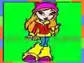 Játék Könnyű Bratz Színezés online Játék Könnyű Bratz Színezés online