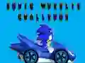 Játék Sonic Wheelie Kihívás online Játék Sonic Wheelie Kihívás online