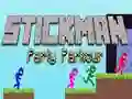 Játék Stickman Party Parkour online