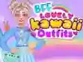 Játék BFF Csodás Kawaii Öltözetek online Játék BFF Csodás Kawaii Öltözetek online