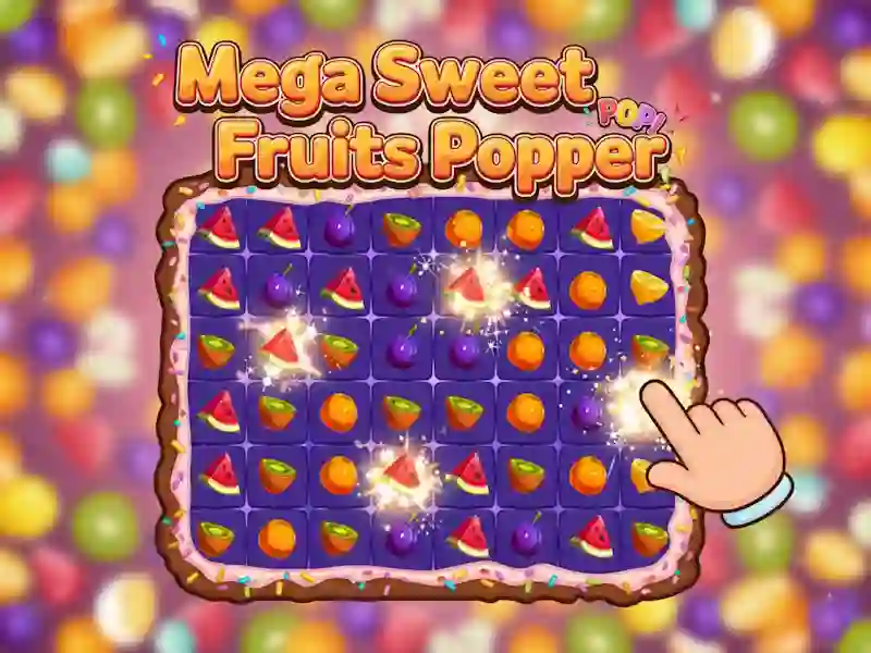 Játék Mega Sweet Fruits Popper online