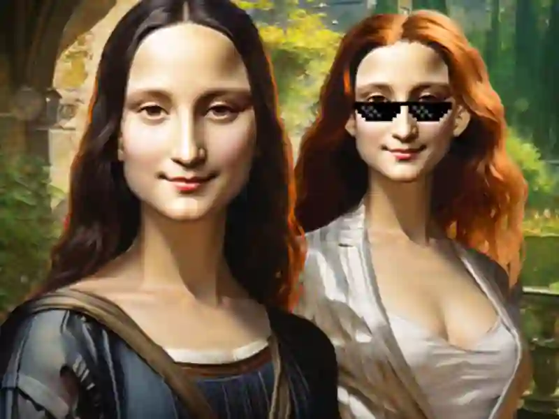 Játék Mona Lisa divatkísérletek online