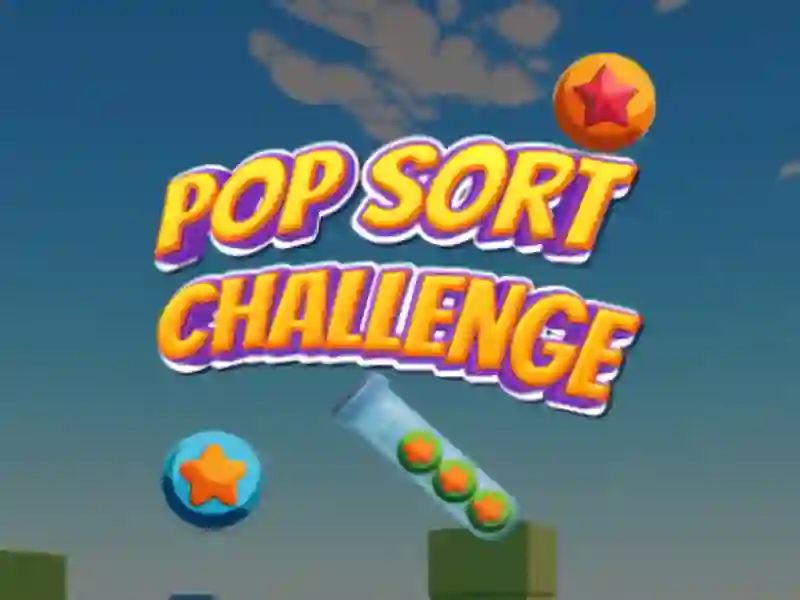 Játék Pop rendezési kihívás online Játék Pop rendezési kihívás online