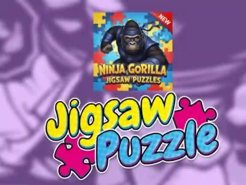 Játék Ninja Gorilla Jigsaw rejtvények online