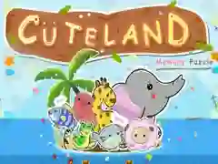 Játék Cuteland Emlékezet Puzzle online
