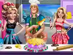 Játék Lányok: Tortacsata online