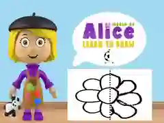 Játék Alice Világa: Rajzolni Tanulj online