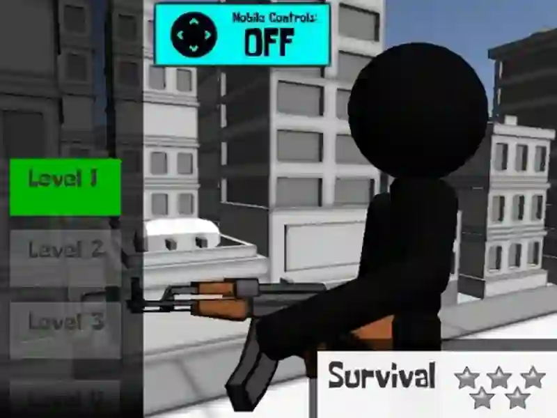 Játék Stickman Gun Shooter 3D online