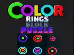 Játék Színes Gyűrűk Tömb Puzzlija online Játék Színes Gyűrűk Tömb Puzzlija online