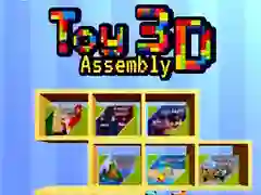 Játék Játékok összeszerelése 3D online Játék Játékok összeszerelése 3D online