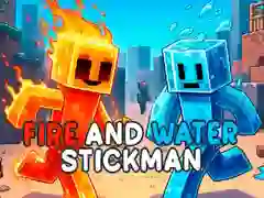 Játék Tűz és víz Stikman online