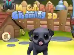 Játék Az én aranyos kölyökkutyám groomings 3D online Játék Az én aranyos kölyökkutyám groomings 3D online