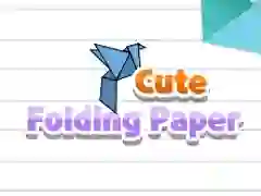 Játék Aranyos Hajtogatott Papír online