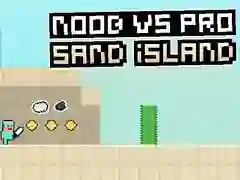 Játék Noob vs Pro: Homoksziget online