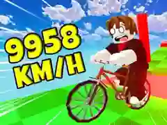 Játék A Pokol Biciklije: Sebesség Obby Biciklin online