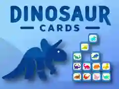 Játék Dinoszaurusz Kártyák online