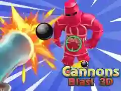 Játék Ágyúk Robbanás 3D online