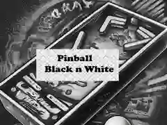 Játék Pinball Fekete és Fehér online