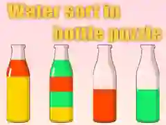 Játék Vízrendező puzzle palackban online