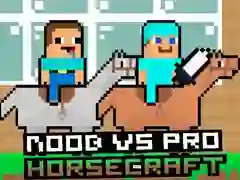 Játék Noob vs Pro HorseCraft online Játék Noob vs Pro HorseCraft online