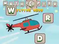 Játék Mathcopter: Repülő Szó online