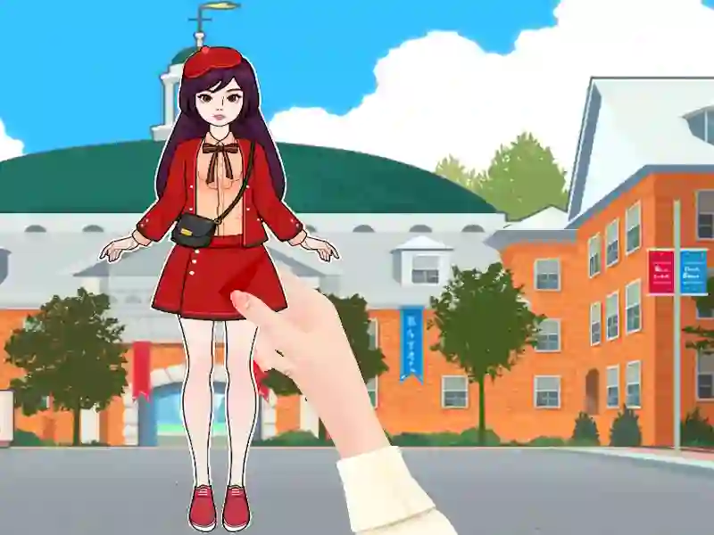 Játék Papírbaba átalakítás öltözködése online