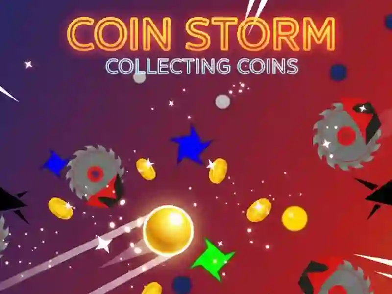 Játék Coin Storm Érmék gyűjtése online