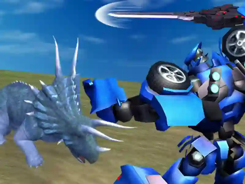 Játék Jurassic dinoszaurusz mech csata online