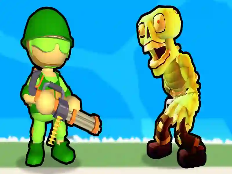 Játék A Stickman Zombie megsemmisítése online