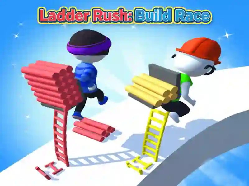 Játék Ladder Rush: Build Race online