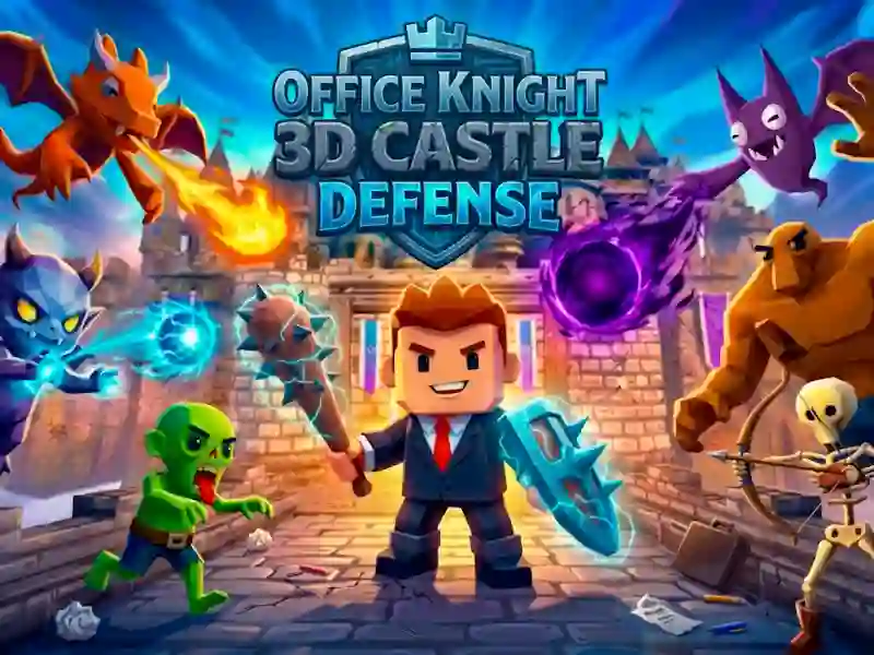 Játék Office Knight 3D Castle Defense online