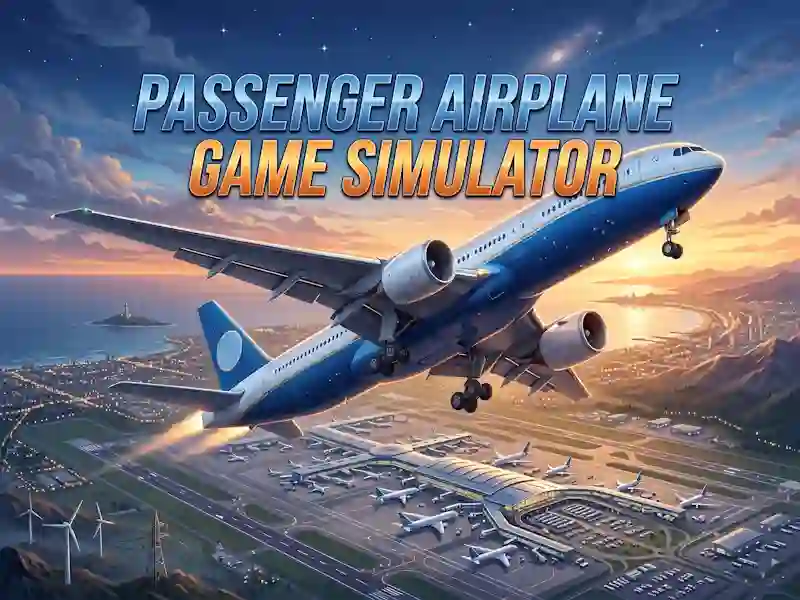 Játék Passenger Airplane Game Simulator online