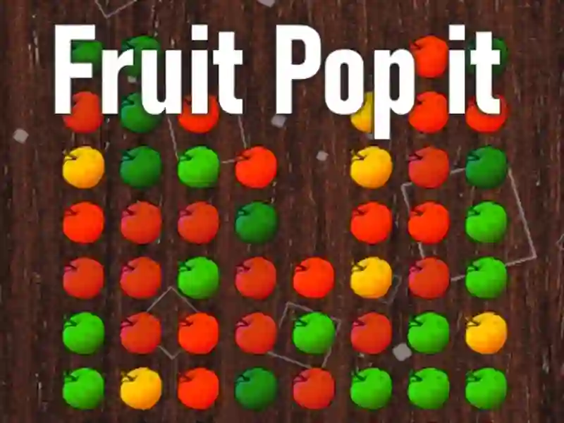 Játék Gyümölcs pop online