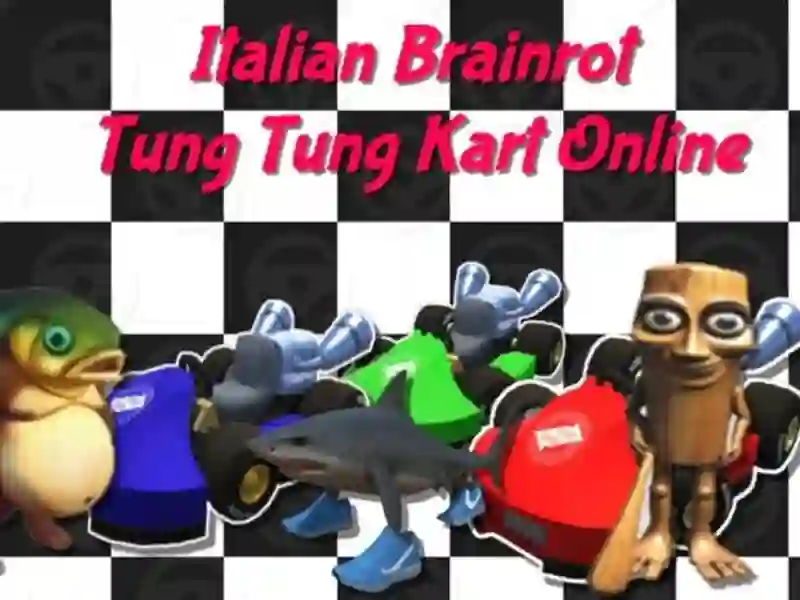 Játék Olasz Brainrot Tung Tung Kart online online