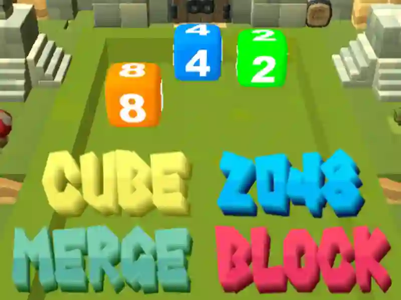 Játék 2048 Cube Merge Block online