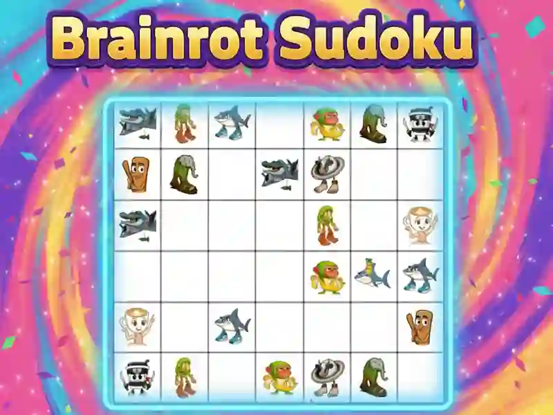 Játék Brainrot Sudoku online