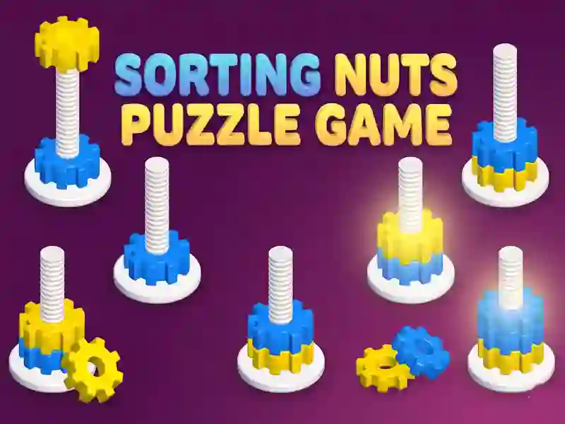Játék Sorting Nuts Puzzle Game online