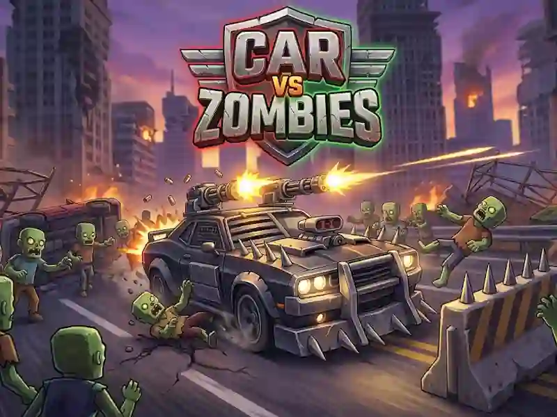 Játék Car VS Zombies online