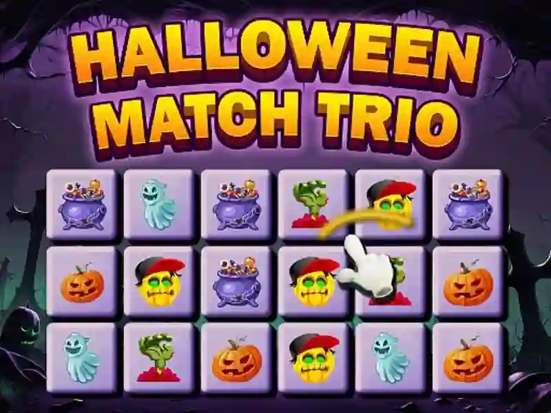 Játék Halloween Match Trio online Játék Halloween Match Trio online