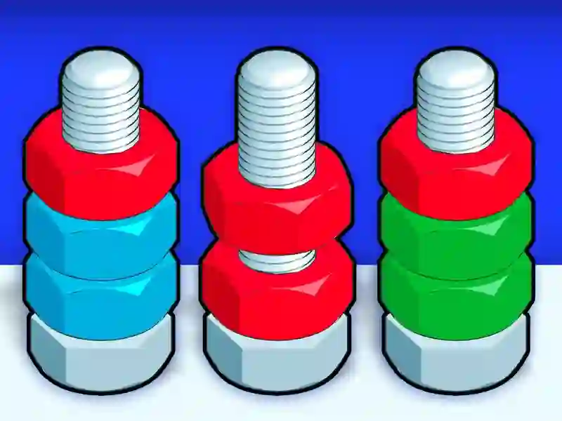 Játék Anyák és csavarok rendezése online Játék Anyák és csavarok rendezése online