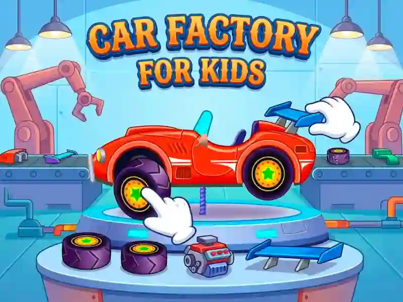 Játék Car Factory For Kids online