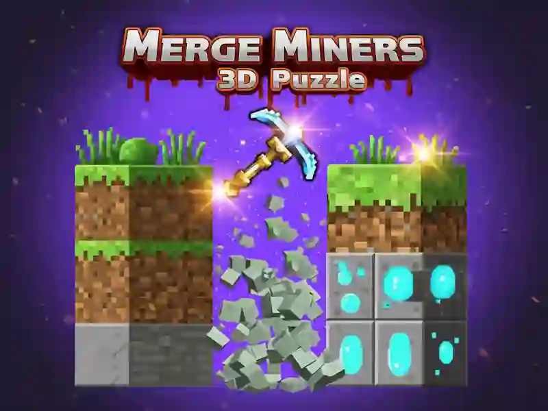 Játék Merge Miners 3D Puzzle online