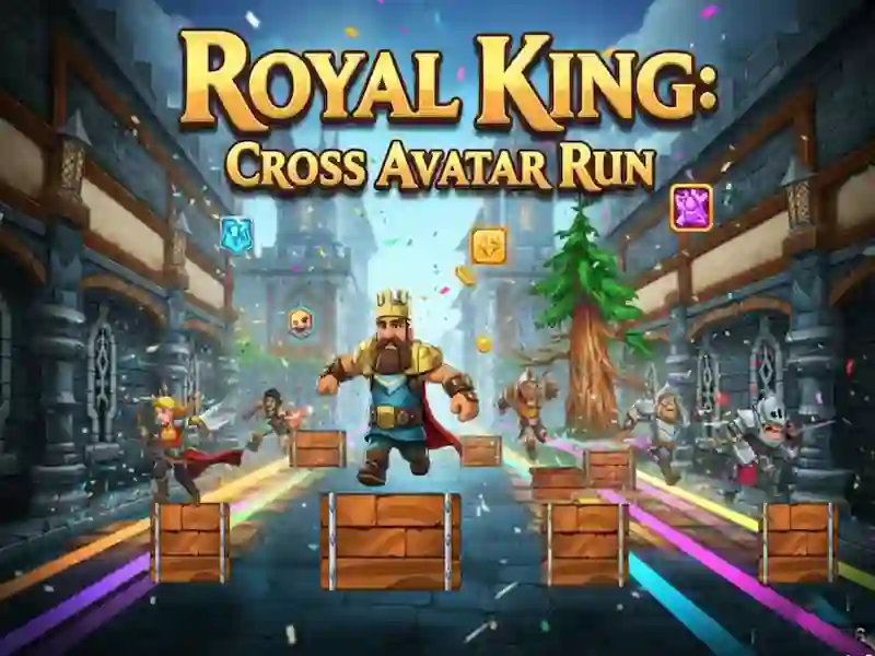 Játék Királyi király: Cross Avatar Run online