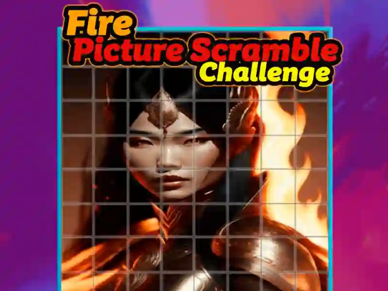 Játék Fire Picture Scramble Challenge online