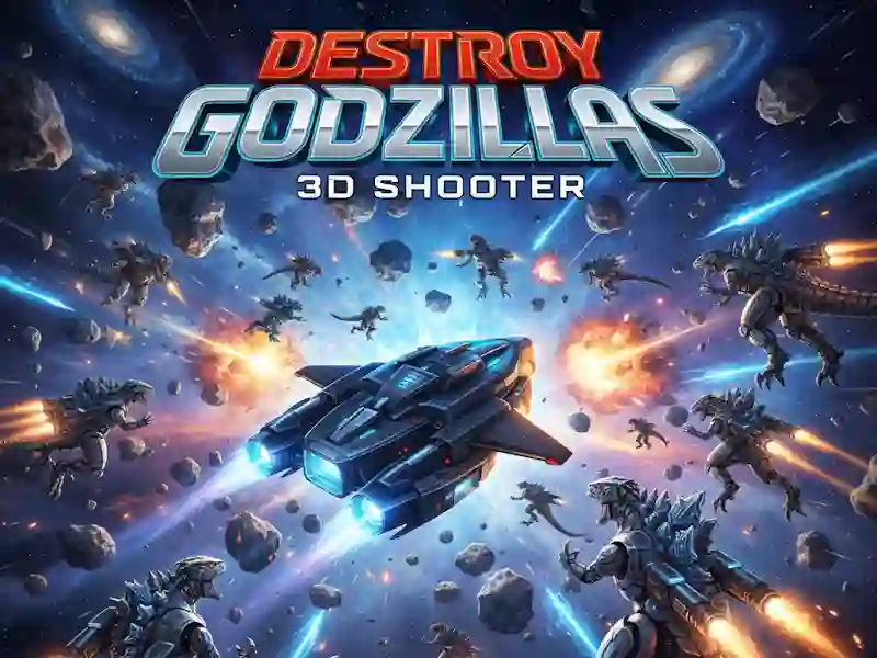 Játék Destroy Godzillas: 3D Shooter online